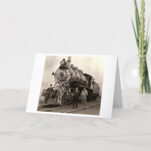 C. 1905 Railroad Train Karte