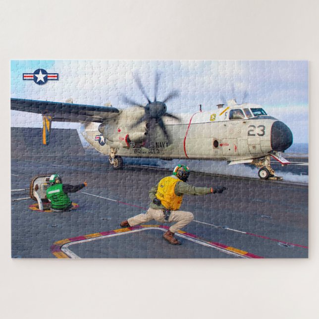 C-2A GREYHOUND (20 x 30 Zoll) Puzzle (Horizontal)