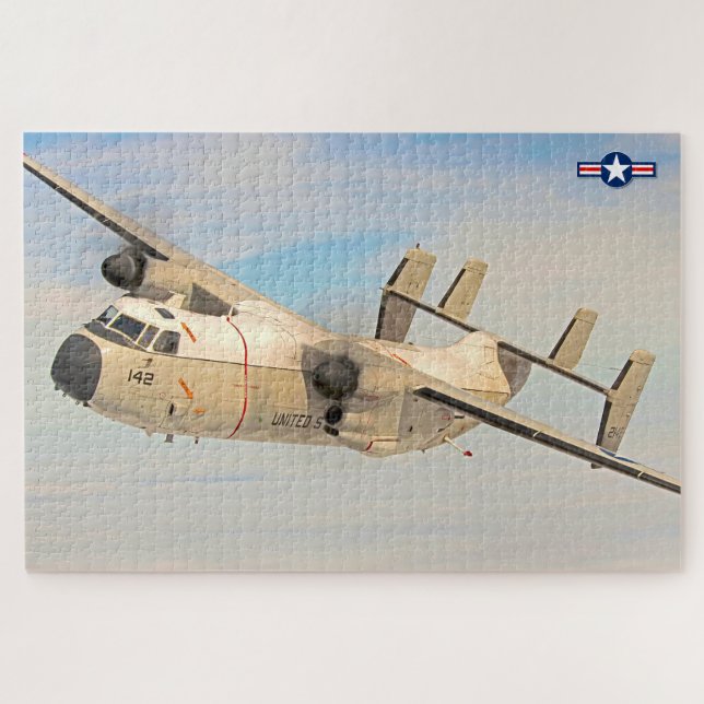 C-2A GREYHOUND (20 x 30 Zoll) Puzzle (Horizontal)