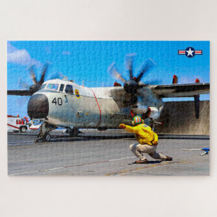 C-2A GREYHOUND (20 x 30 Zoll) Puzzle