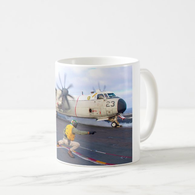 C-2A GREYHOUND KAFFEETASSE (VorderseiteRechts)