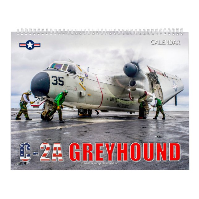 C-2A GREYHOUND KALENDER (Titelbild)