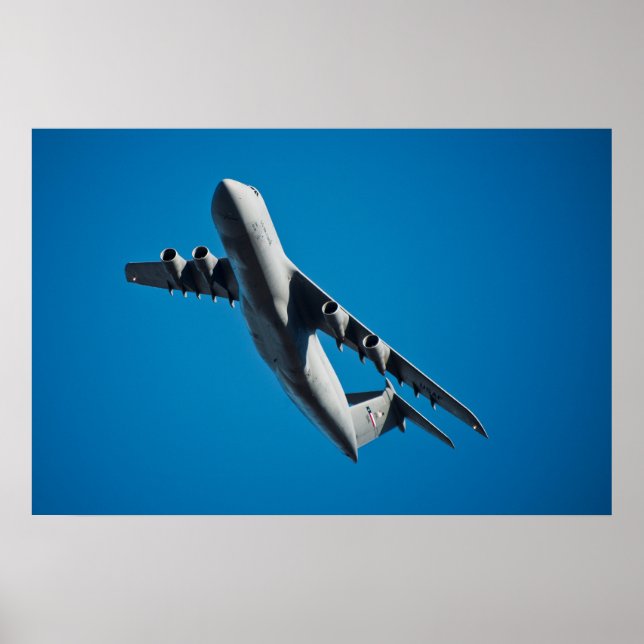 C-5-Galaxy-Luftfahrzeuge Poster (Vorne)