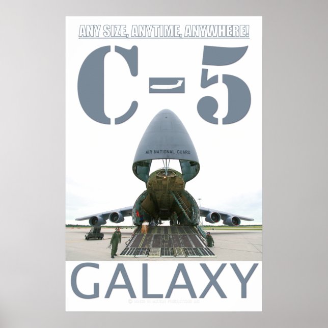 C-5 GALAXY POSTER (Vorne)