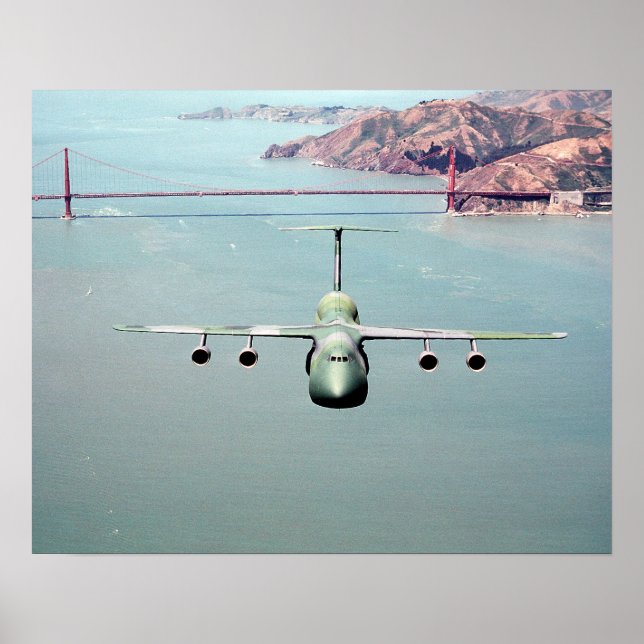 C-5A-Galaxy-Luftfahrzeuge Poster (Vorne)