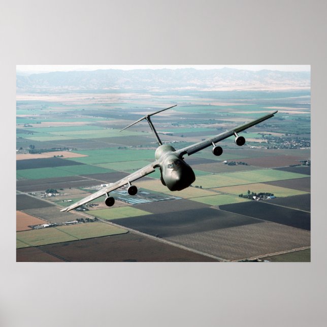 C-5B Galaxy Aircraft Poster (Vorne)