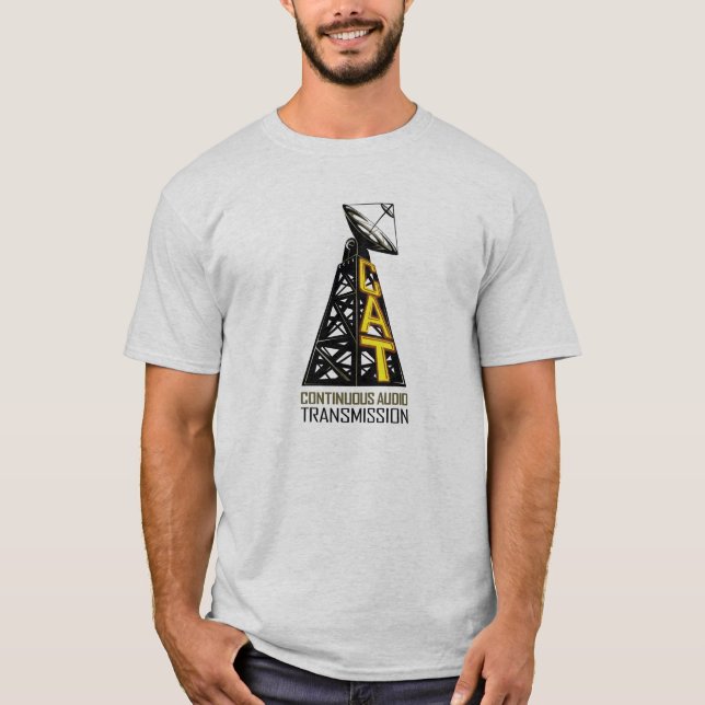 C.A.T. Logo-grundlegendes T-Shirt (Vorderseite)