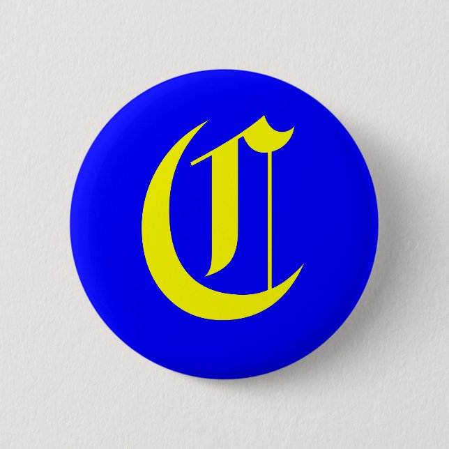 C - ALTES ENGLISCH BUTTON (Vorderseite)
