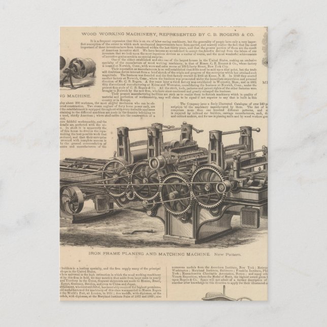 C B Rogers and Company Postkarte (Vorderseite)