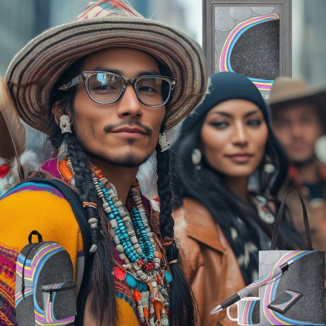 "C"  BEDRUCKTER RUCKSACK (Get the full "C" collection at: https://bit.ly/SmartArtIIZazzle. )