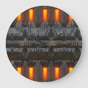 C.C. Tec 10 Wall-Uhren und Zahlenoptionen Große Wanduhr