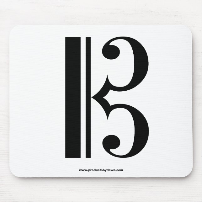 C-Clef Mousepad (Vorne)