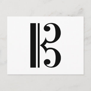 C-Clef Postkarte