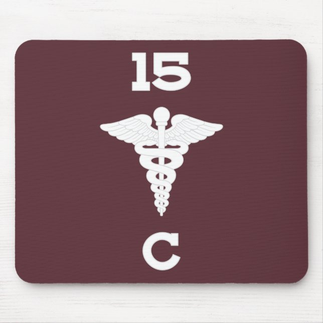 C Co 15th BSB Guidon Mousepad (Vorne)