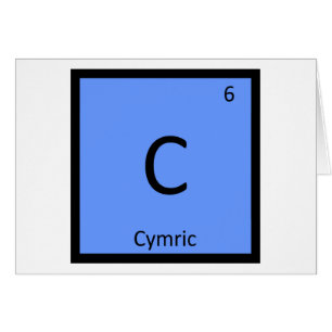 C - Cymric Katze Chemie Periodensystem Element