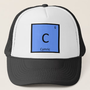 C - Cymric-Katze Chemie Periodensystem Element Truckerkappe