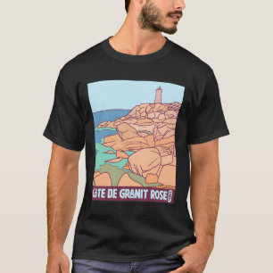 C � de Granit Rose � Frankreich T-Shirt