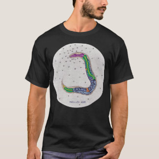 C elegans wurm Stickerei Classic TShirt