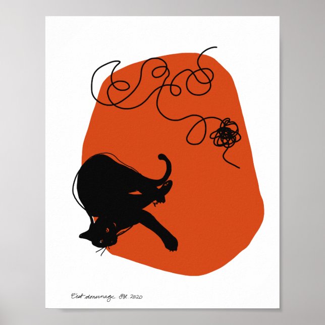 C’est Dommage (Was für eine Schande) Poster (Vorne)