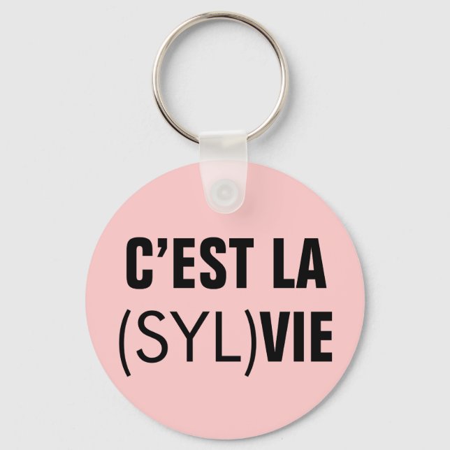 C’est la (Syl)Vie - C’est la Vie Schlüsselanhänger (Vorderseite)