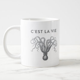 C. EST LA VIE Octopus Tasse
