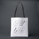 C est La Vie Quote Chic Typografie Custom<br><div class="desc">Das ist La Vie! Moderne und schicke Tote-Tasche mit schicker Schrift Typografie. Personalisieren Sie das durch Hinzufügen eines Namens. Diese typografische Anführungstasche wird als Geschenk perfekt sein.</div>