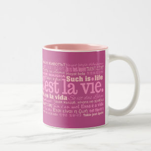 C est La Vie Tasse - wählen Sie Stil & Farbe