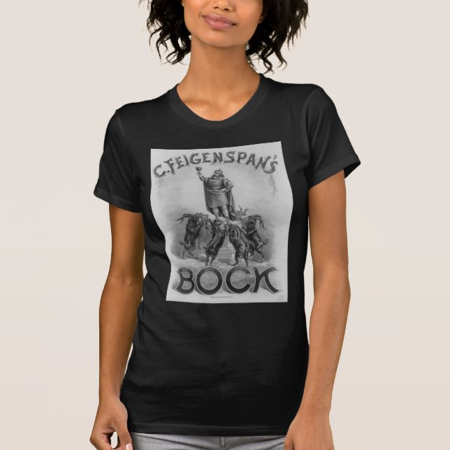 C. Feigenspans Bock-Bier 1887 T-Shirt (Vorderseite)