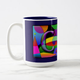 C & G Mit Monogramm Tasse