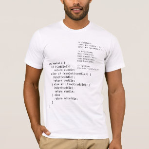 C++ geeky schließen Sie Umarmungsprogramm-Shirt a T-Shirt