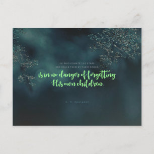 C. H. Spurgeon - Wer die Sterne zählt Postkarte