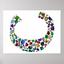 C Initial Gem Design Poster