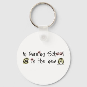 C ist das neue A in der Krankenpflege-Schule Schlüsselanhänger