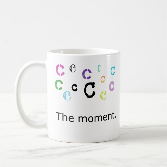 C ist der Moment Kaffeetasse (Links)