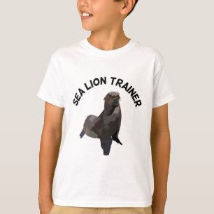 C ist für California Sealion Keeper Trainer T-Shirt