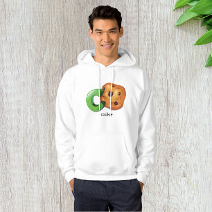 C ist für Cookie Alphabet Letter Chocolate Chip Hoodie