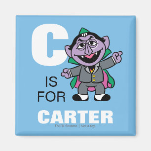 C ist für Count von Count Name hinzufügen Magnet