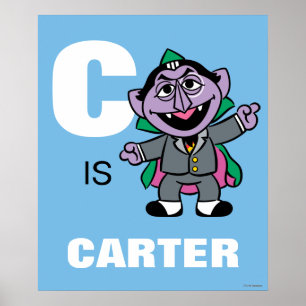 C ist für Count von Count   Name hinzufügen Poster