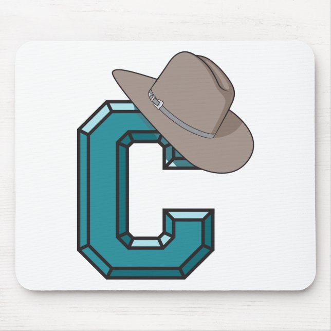 C ist für Cowboy Mousepad (Vorne)