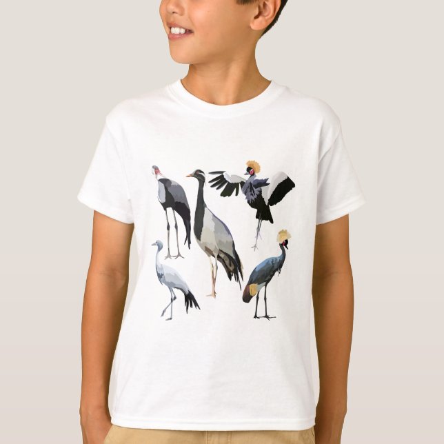 C ist für Crane T-Shirt (Vorderseite)