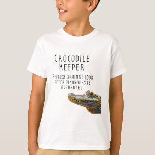 C ist für Crocodile Keeper T-Shirt