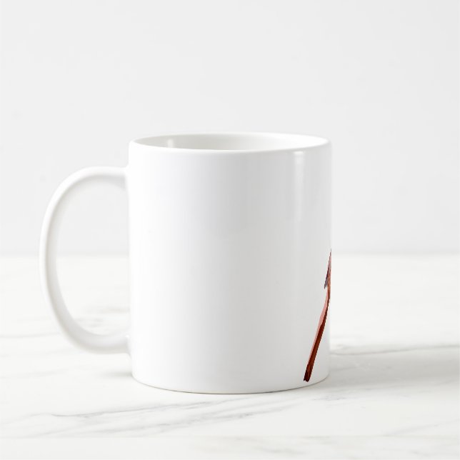 C ist für Kardinal Bird Kaffeetasse (Links)