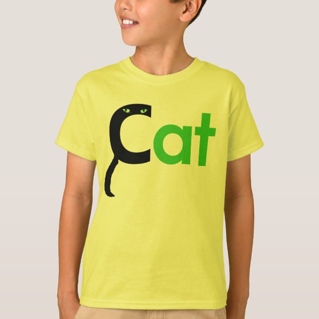C ist für Katzen-Shirt T-Shirt (Vorderseite)