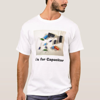 C ist für Kondensator T-Shirt