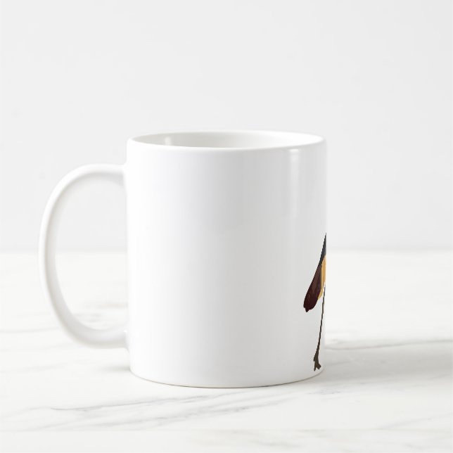 C ist für Kronenkrane Kaffeetasse (Links)
