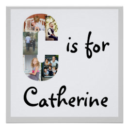 C ist für Name Poster