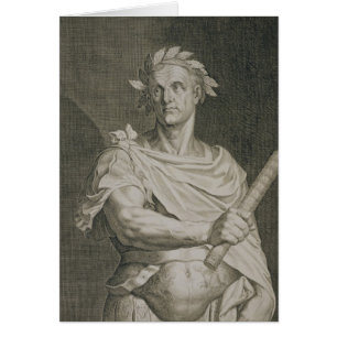 C. Julius Cäsar (100-44 BC) Kaiser von Rom engra