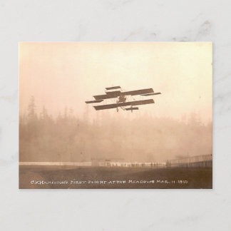 C.K. Hamiltons Flug Postkarte