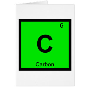 C - Kohlenstoff Chemie Periodensystem Symbol