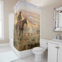 C M Russell Wagon Boss Vintager Western Cowboy